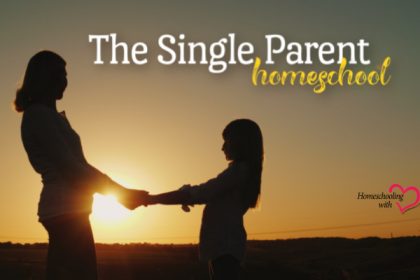 single parent homeschool