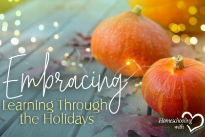 learning through the holidays