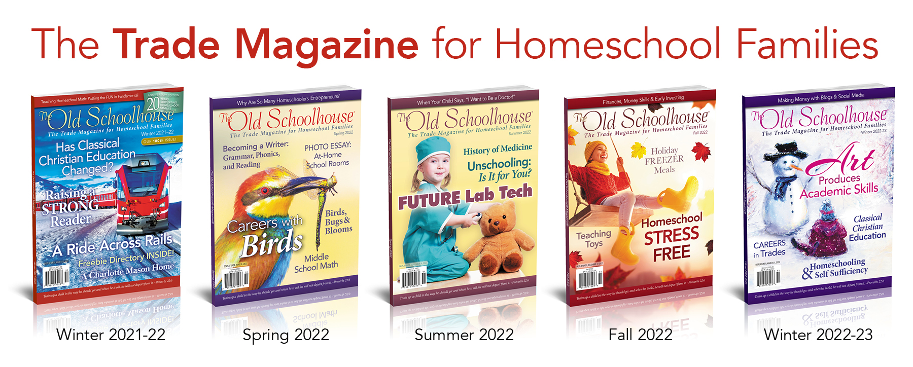 Homeschooling E-books from The Old Schoolhouse Magazine 2
