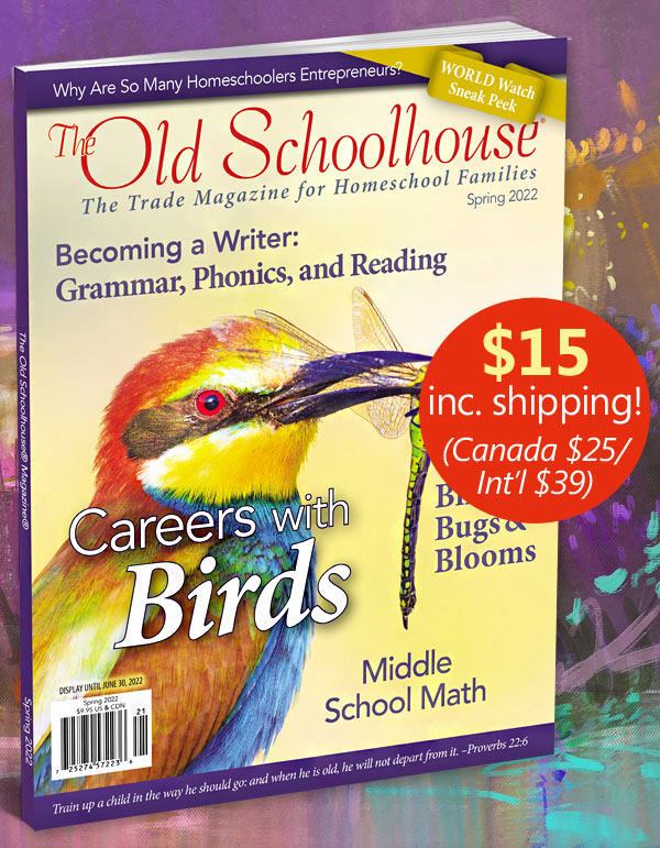 The cover of the Spring 2022 issue of The Old Schoolhouse Magazine