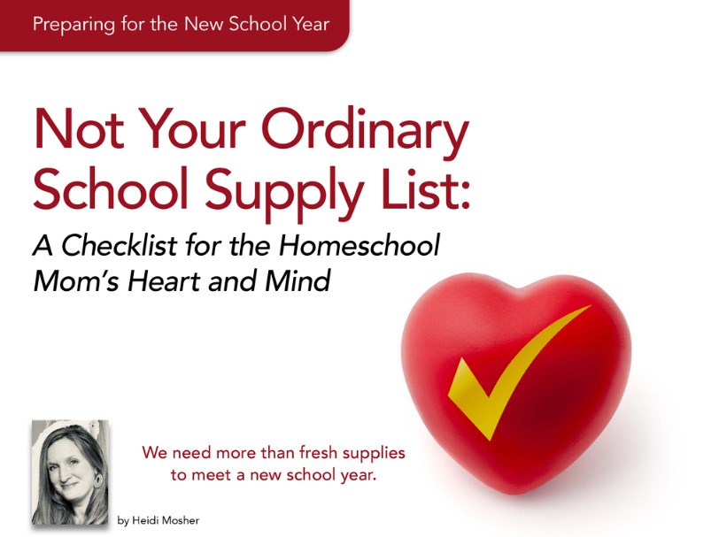 Preparing for the New School Year: Not Your Ordinary School Supply List