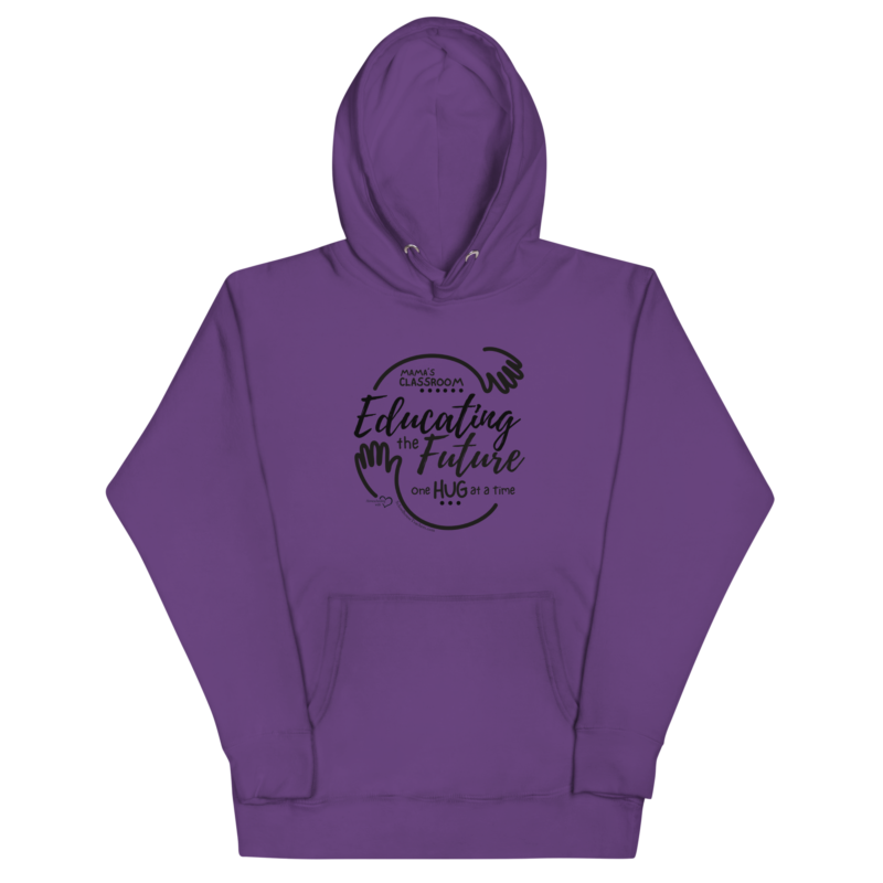 Educating the Future Hoodie (black logo)