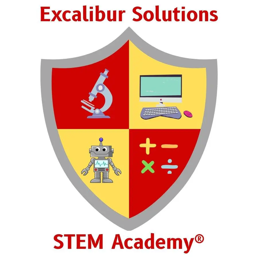 Curriculum sponsor logo – Excalibur Solutions STEM Academy